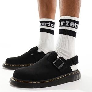 Dr. Martens Black Jorge Mules